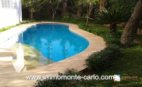 villa meublée à Hay Riad