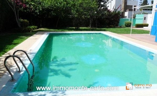 villa  chauffage central à Hay Riad