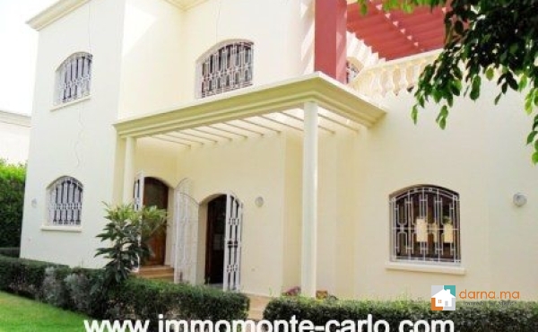 Villa à louer à Hay Riad RABAT