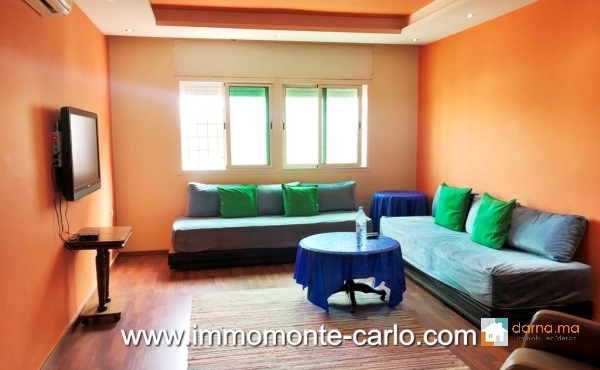 Appartement meublé à louer à Agdal 