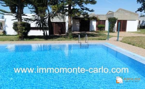 Villa avec chauffage et piscine à  Souissi