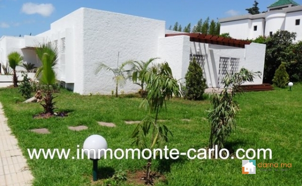 Superbe villa à louer à  Souissi Rabat                              