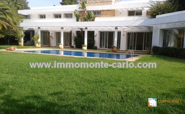 Villa de prestige à louer à Souissi