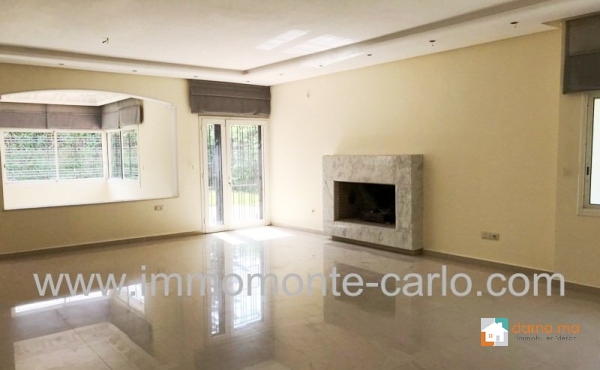 Villa moderne à louer Souissi Rabat