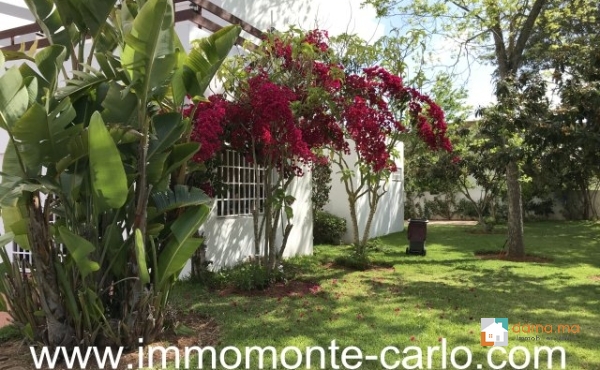 Villa à louer au quartier Souissi 